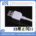 Высококачественное белое 3-футовое USB-устройство USB 3.0 A для подключения к высокоскоростному кабелю Micro B